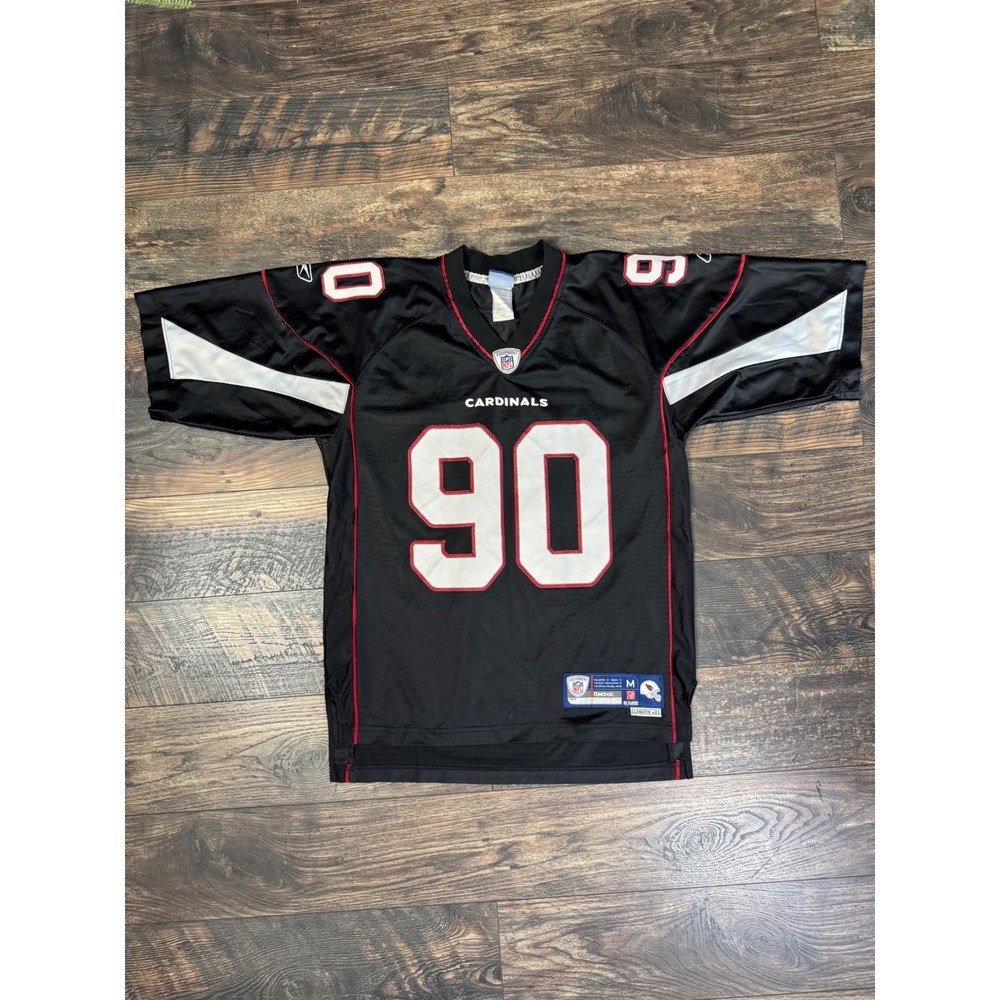 Reebok Arizona Cardinals Darnell Dockett 90 NFL Jersey Mens Medium Black